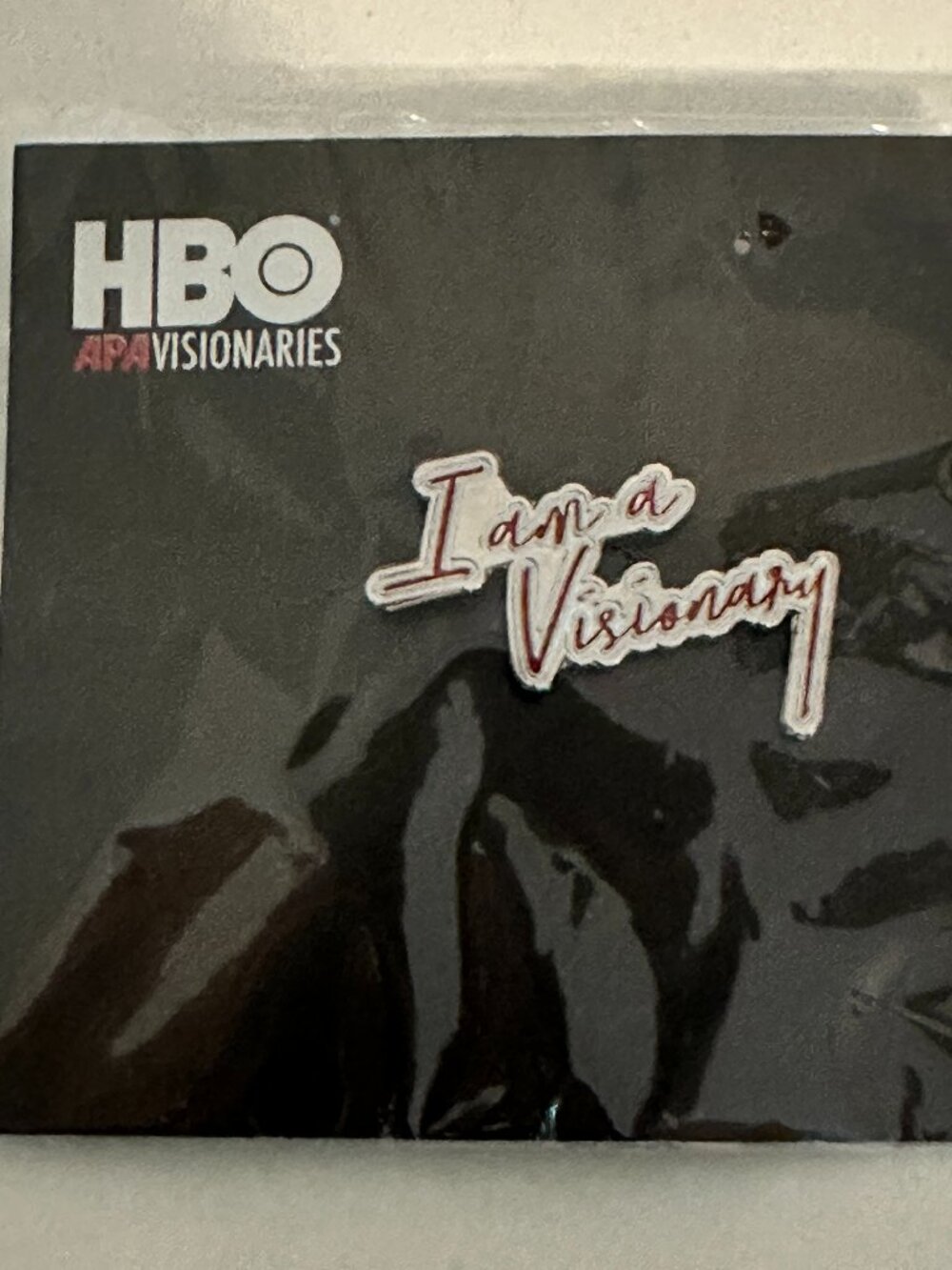 HBO APA Visionaries “I Am a Visionary” Enamel Pin New in Package